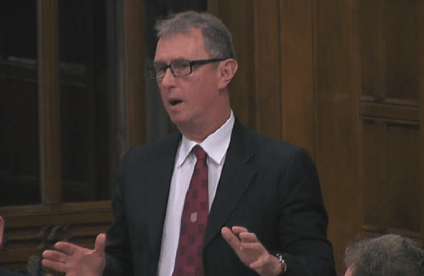 Nigel spoke in the Westminster Hall Debate