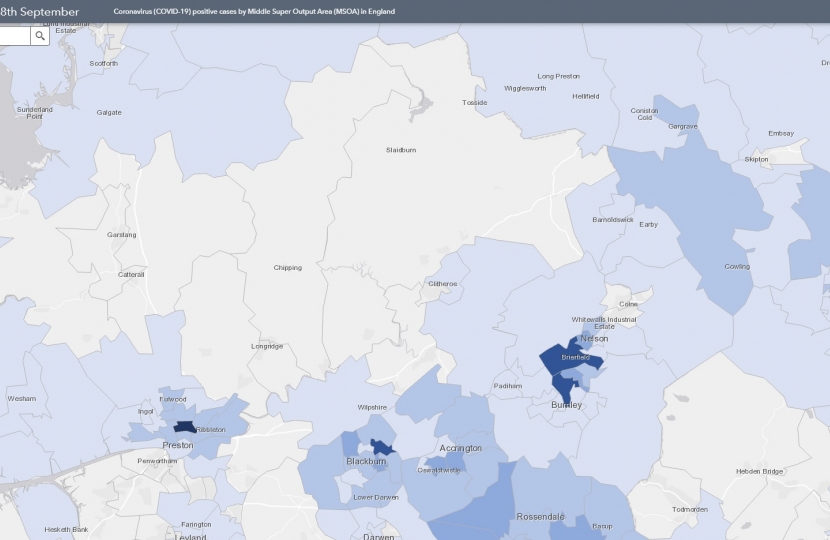 Detailed Map of Local Cases