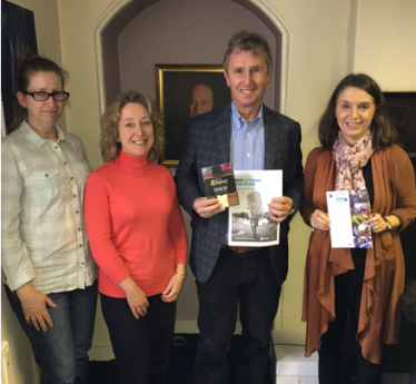 Left to Right: Kerry Fletcher, Wendy Higson, Nigel Evans, Katy Holden.