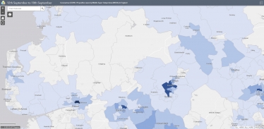 Detailed Map of Local Cases