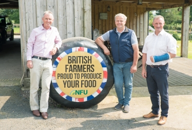 Nigel on Farm Visit